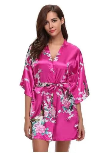 Robe Silk Kimono