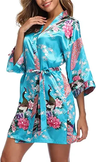 Robe Silk Kimono