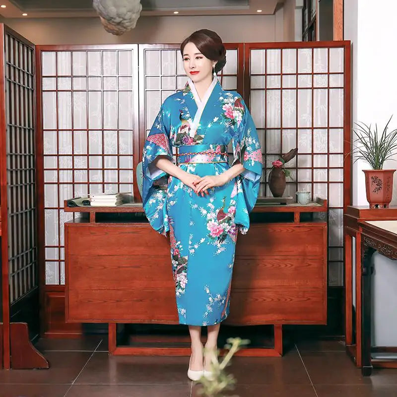 Traditional Japanese Kimono Female