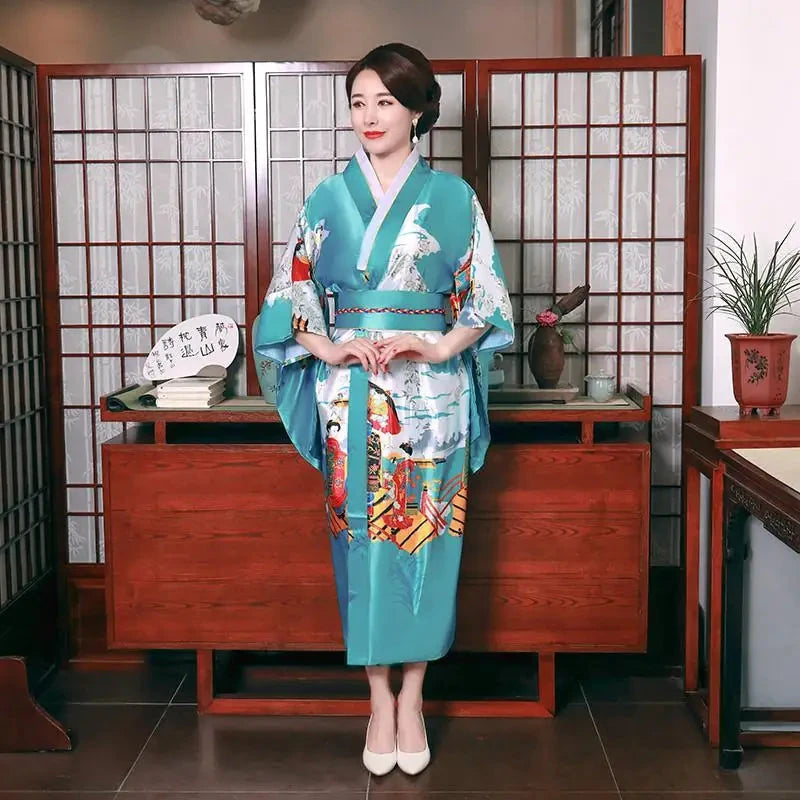 Traditional Japanese Kimono Female