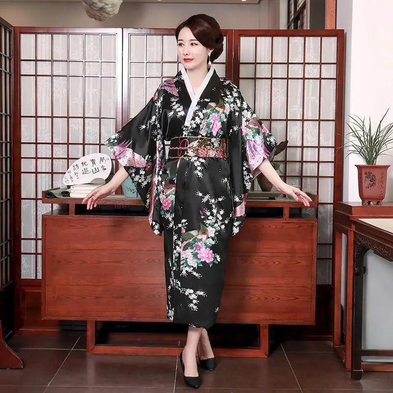 Traditional Japanese Kimono Female