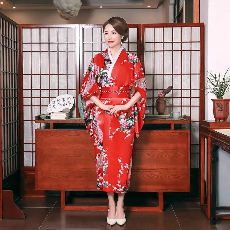 Traditional Japanese Kimono Female