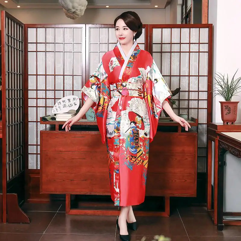 Traditional Japanese Kimono Female